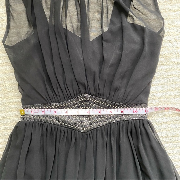 Little Mistress chiffon black dress - Picture 12 of 16